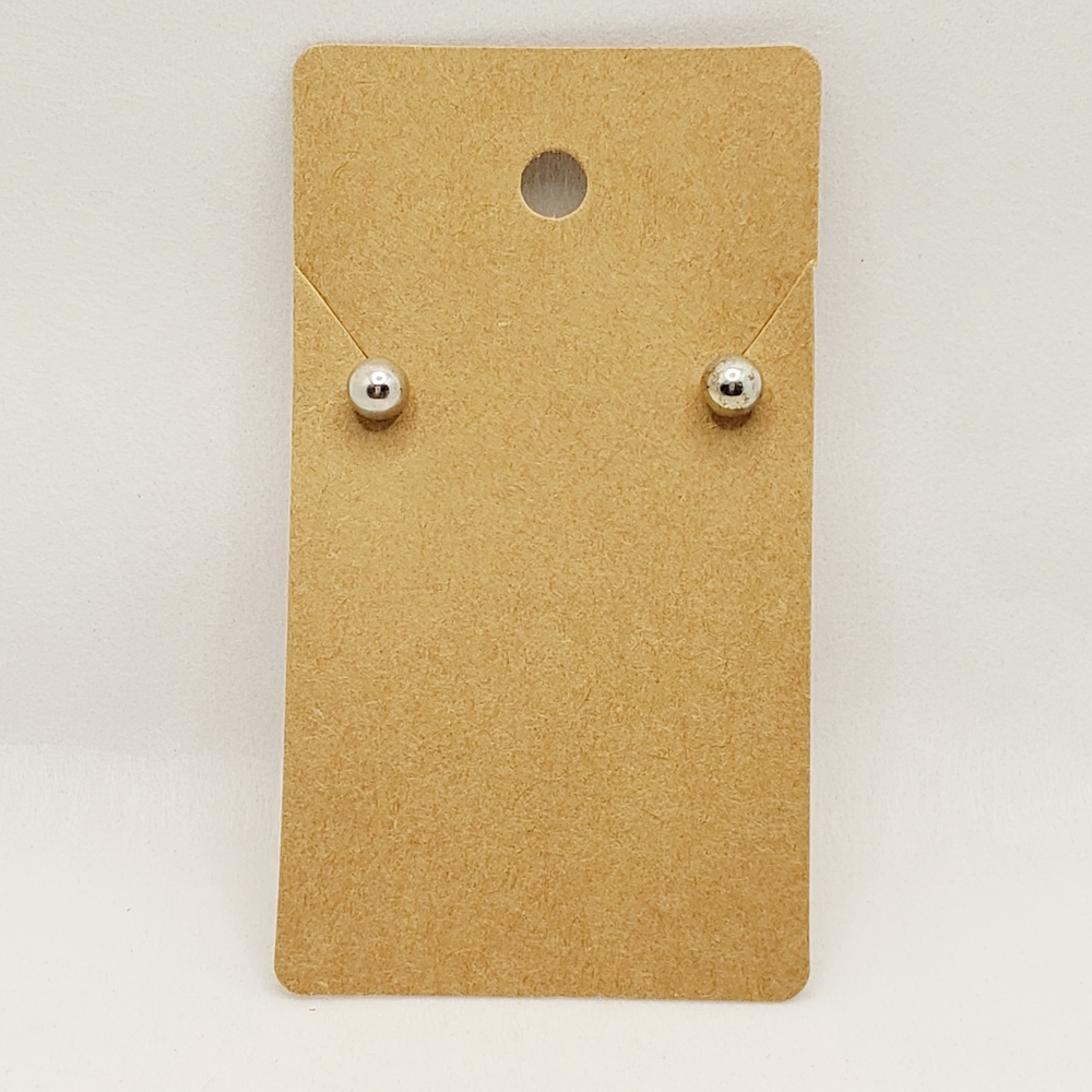 Silver Stud Earrings